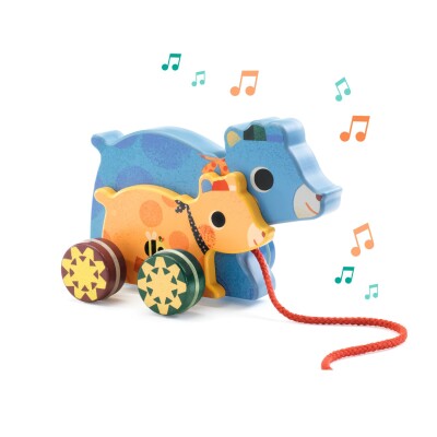 Juego de arrastre Gabi y Sam Djeco Juego de arrastre Gabi y Sam Djeco