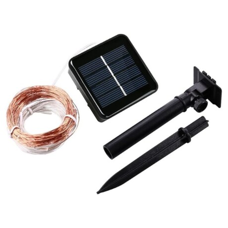 Guía Guirnalda de Luces para Exterior Solar 100 Luces 12M 001
