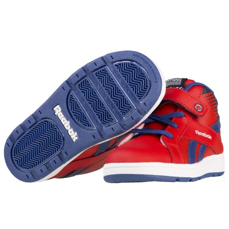 Championes Reebok Niños Disney Cars Court Mid V63355 Rojo
