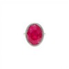 Anillo Rojo-Plata 925-Con Rubí-AN4508 conpiedra