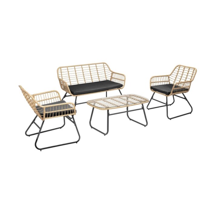 Set de Exterior Ibiza Black