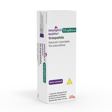 Mounjaro 7.5mg/0.6ml KwikPen Solución Inyectable Mounjaro 7.5mg/0.6ml KwikPen Solución Inyectable