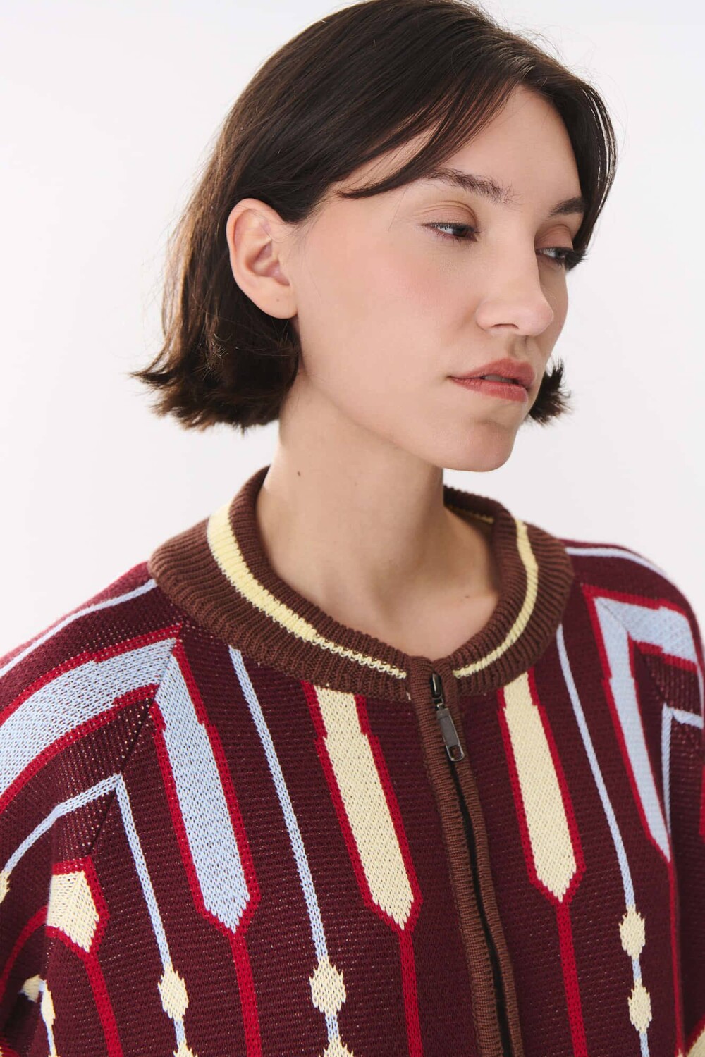 Campera Ski Bordó