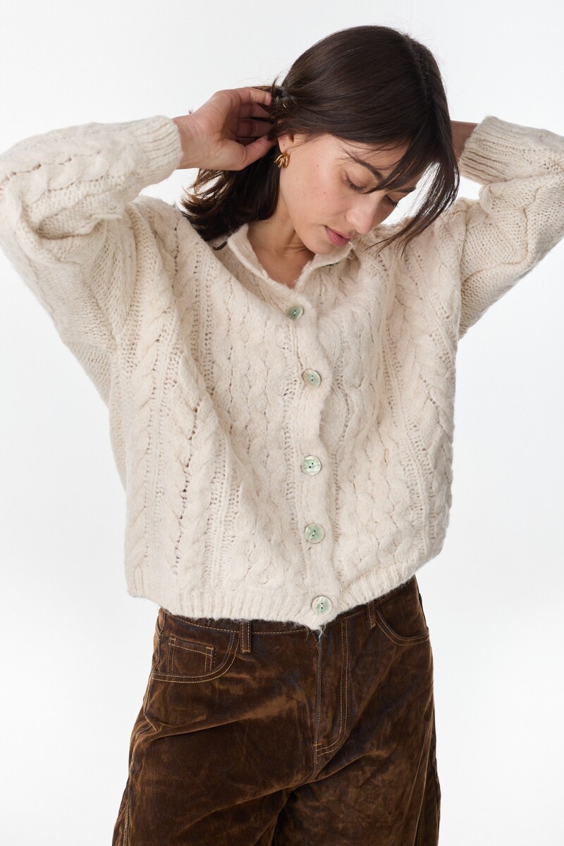 Cardigan Ixia Crudo