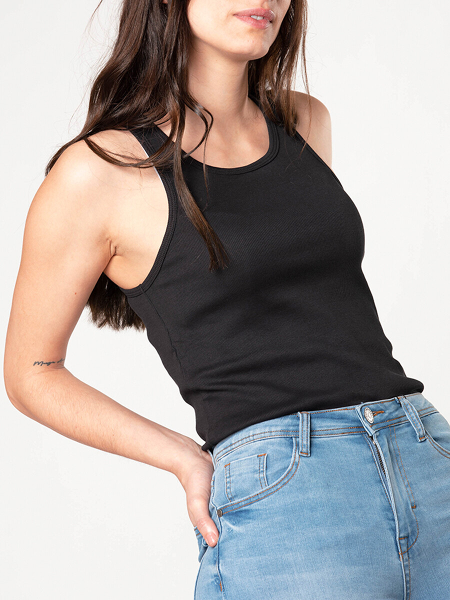 MUSCULOSA NUSAS23 REV - Negro 