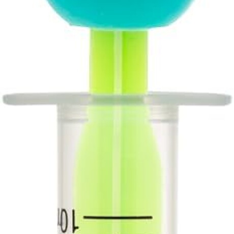 Jeringa lavado nasal Dino verde