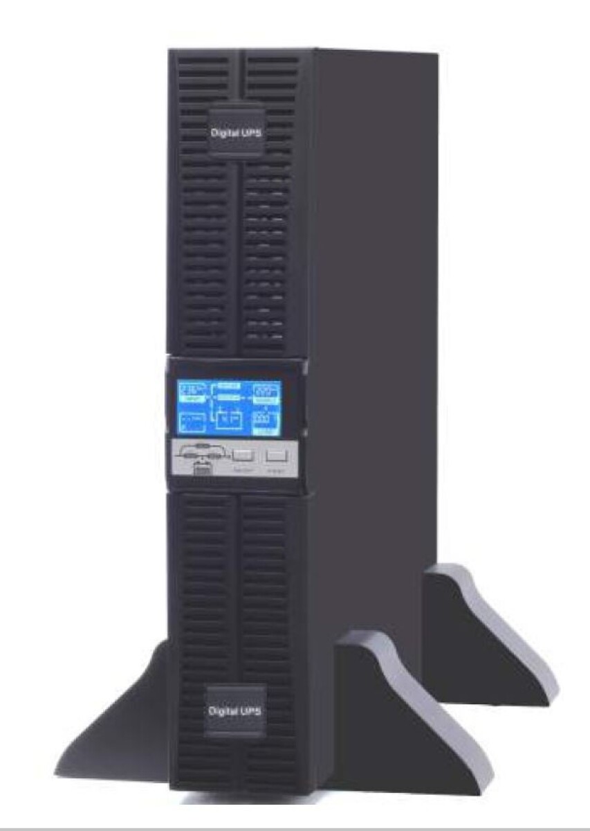 UPS 1KVA ON LINE RACK/TORRE LCD, FP0.9 , CON USB, SNMP SLOT 