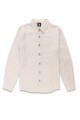 LONG SLEEVE LINEN SHIRT Cream