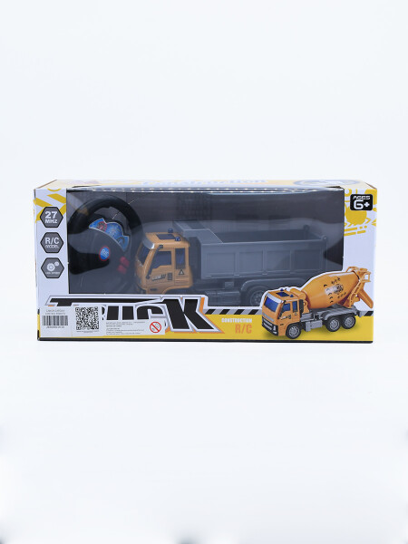 CAMION CARGA A CONTROL REMOTO AMARILLO