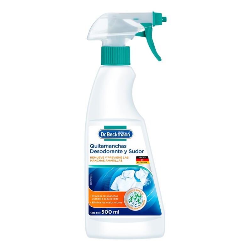 Quitamancha Desodorante Y Sudor Dr.beckmann 500 Ml. Quitamancha Desodorante Y Sudor Dr.beckmann 500 Ml.