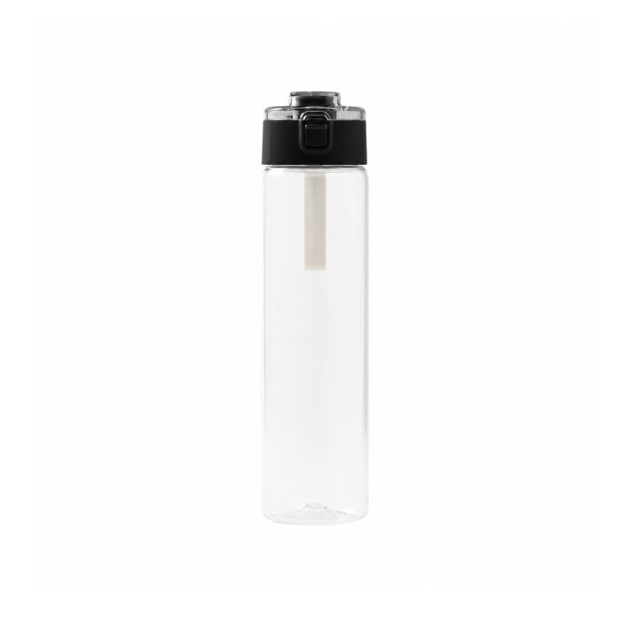 Botella Transparente 800mL Black