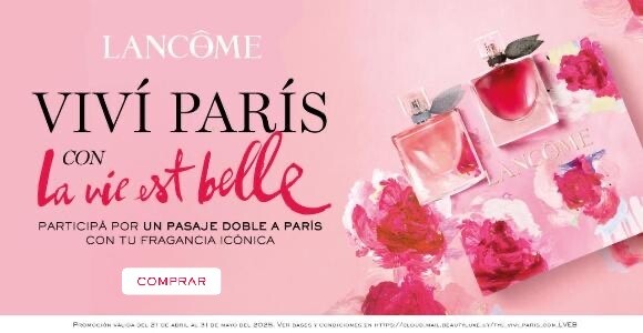 Viví Paris con Lancome