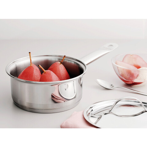 Cacerola con mango y tapa modelo PROFESSIONAL, 1,3 Lts. -TRAMONTINA TF1712