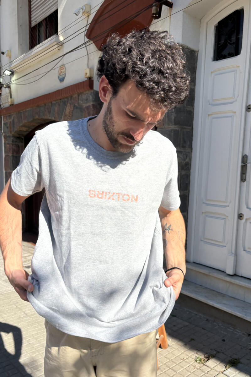 Camiseta Brixton Gris