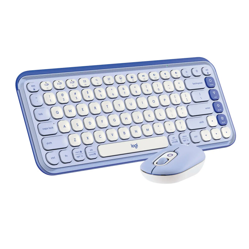 Combo Teclado y Mouse Inalám Logitech POP Icon 920-013054 PL Combo Teclado y Mouse Inalám Logitech POP Icon 920-013054 PL