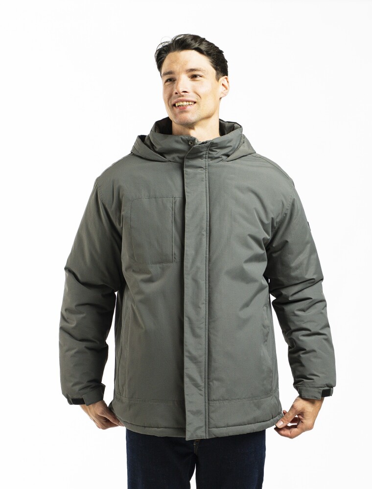 Campera Taslon Londres Gris