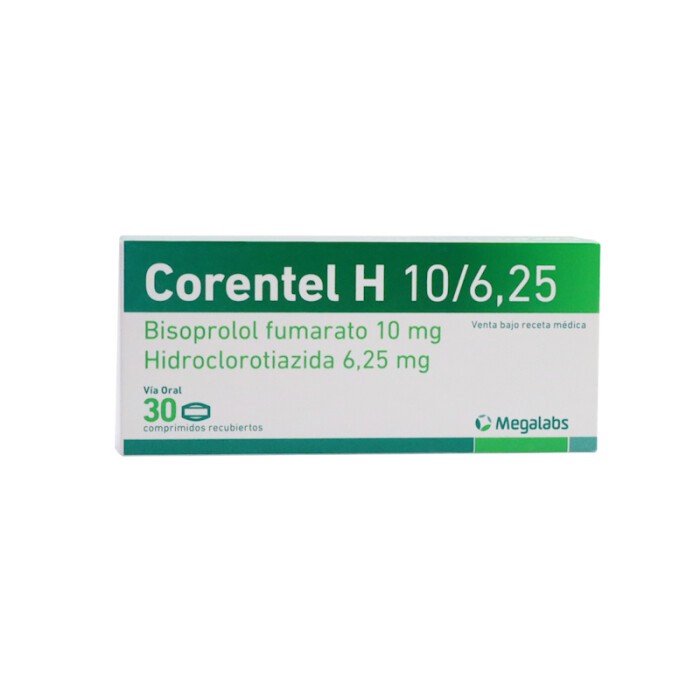 CORENTEL H CJ X 30 COMPRIMIDOS única