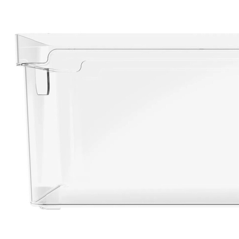 Organizador con asas clear 30x15x13 cm TRANSLUCIDO