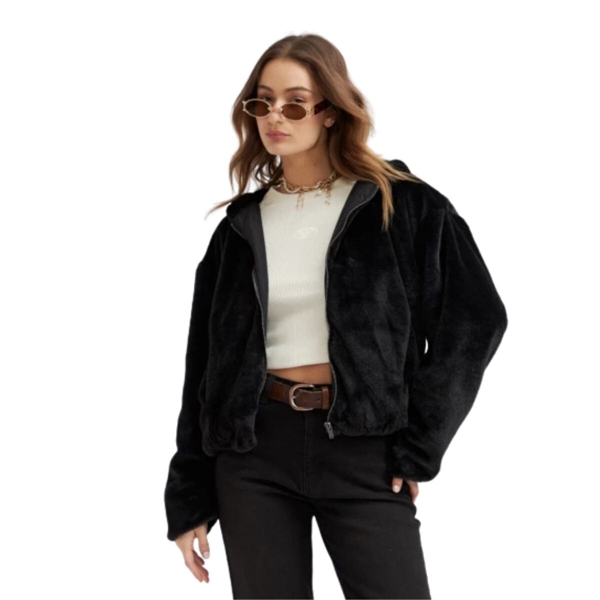 CAMPERA UMA S-L - NEGRO 