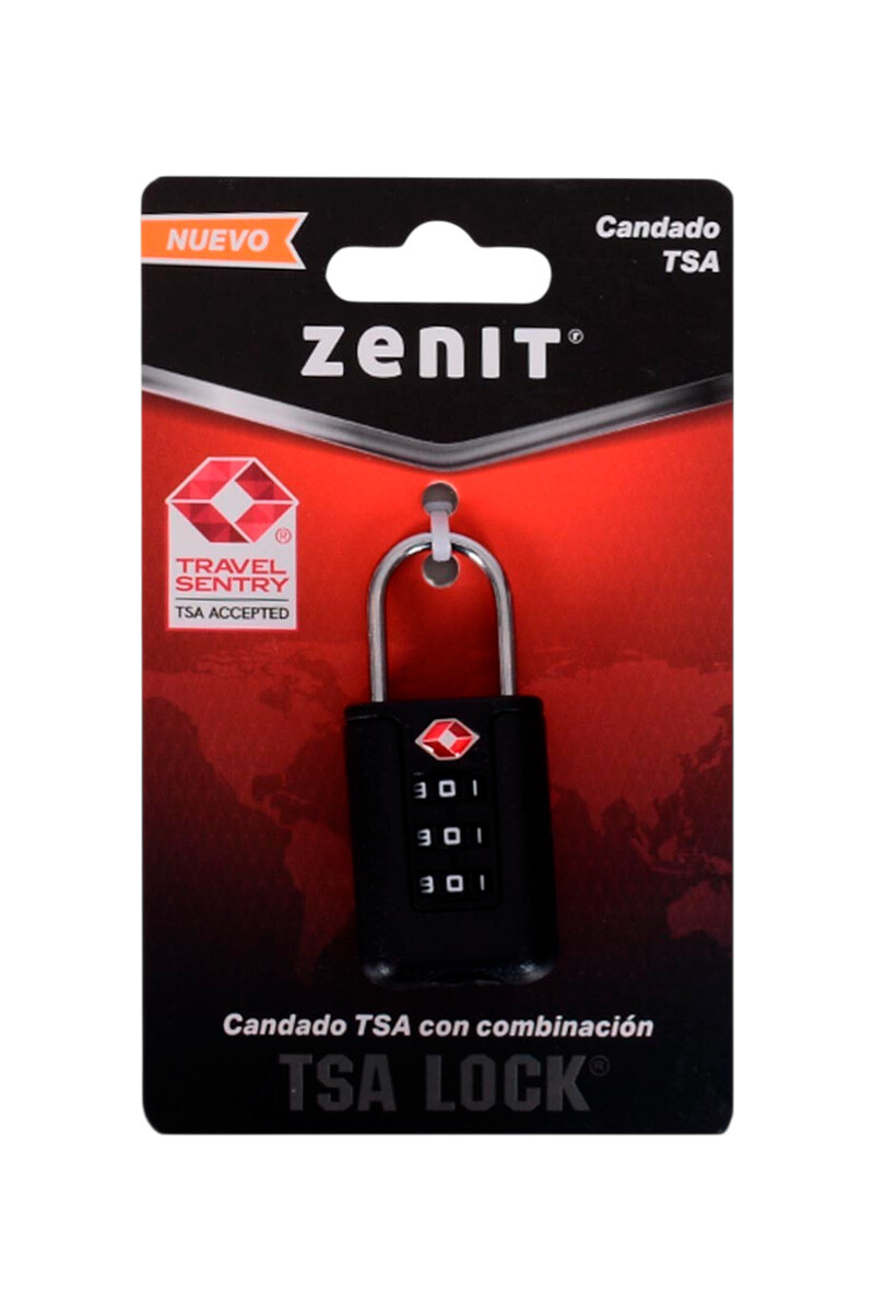 CANDADO TSA NEGRO CANDADO TSA NEGRO