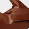 Bolso The Shopping En Cuero Graneado Tabaco