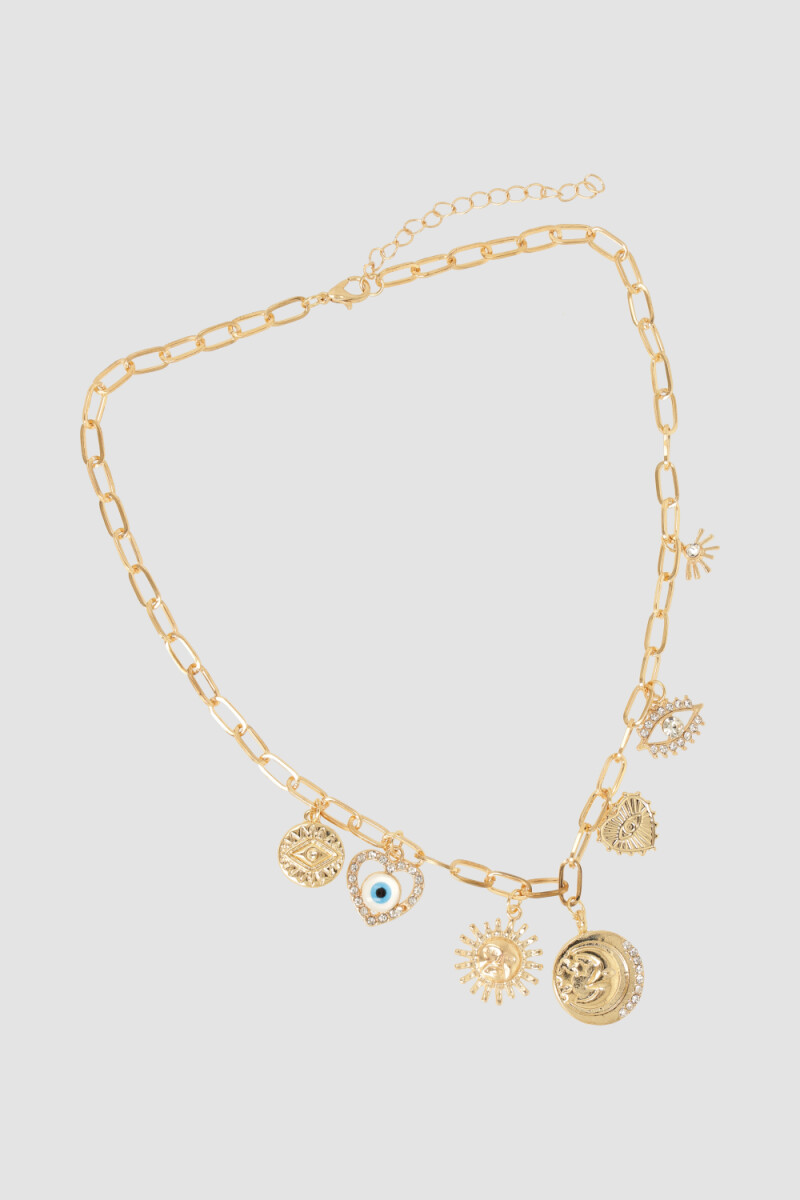 Collar varios - Oro fuerte 