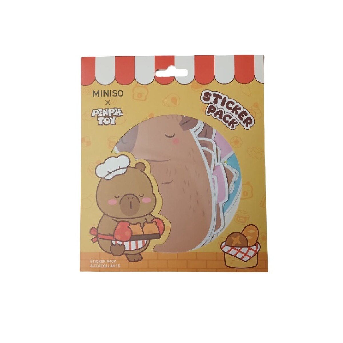 Stickers capibara 16pcs 