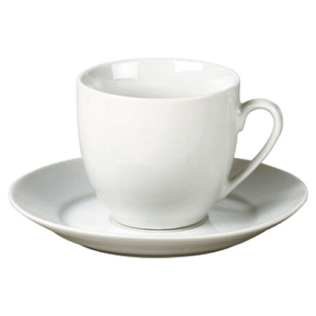 Set 6 tazas y plato te 220 ml ceramica blanca Selecta Set 6 tazas y plato te 220 ml ceramica blanca Selecta