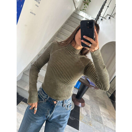 Polera Lina Olive