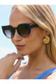 Lentes Tiwi Venus Bicolor Black / Pink With Burgundy Gradient Lenses