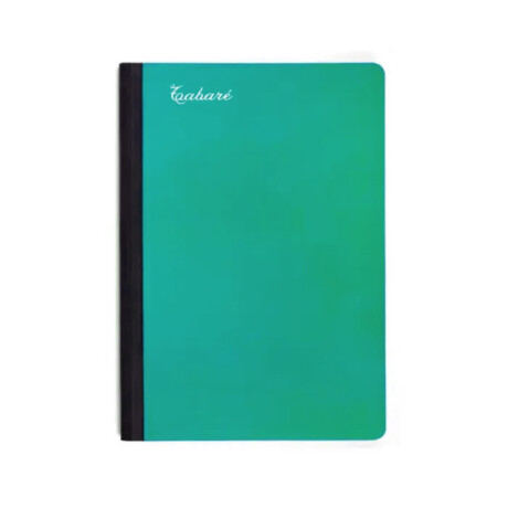 Cuadernola Tabare Cosida Verde