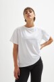 Remera deportiva blanco