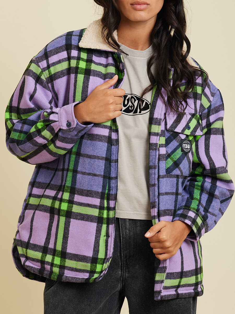 CAMPERA LEIRE RUSTY - Purpura 