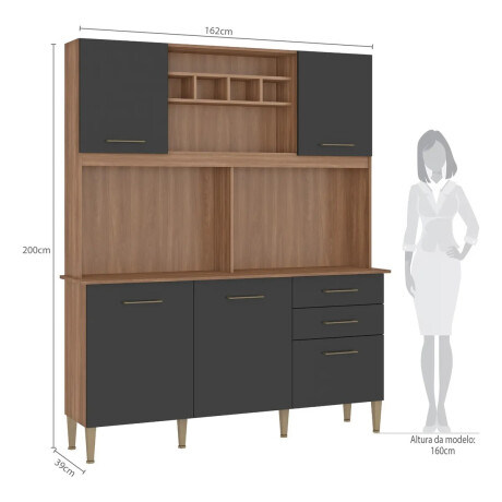 kit cocina compacta - 5 puertas 2 cajones kit cocina compacta - 5 puertas 2 cajones