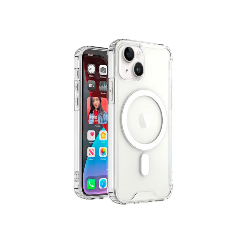 Protector iPhone 13/14/15 magnetico transparente Protector Iphone 13/14/15 Magnetico Transparente