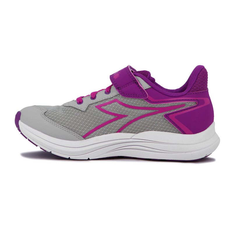 Diadora Champion Running Snipe 3 Jr Plata-violeta