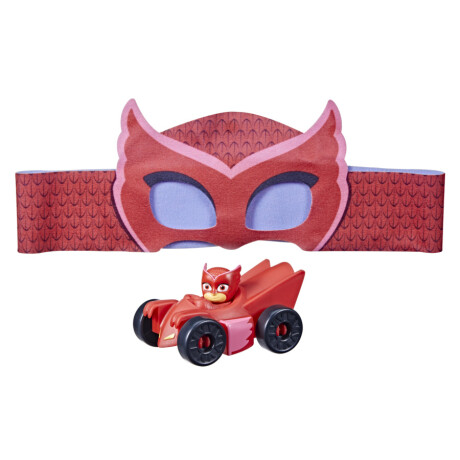 Vehículo y antifaz PJ Masks Ululette 001