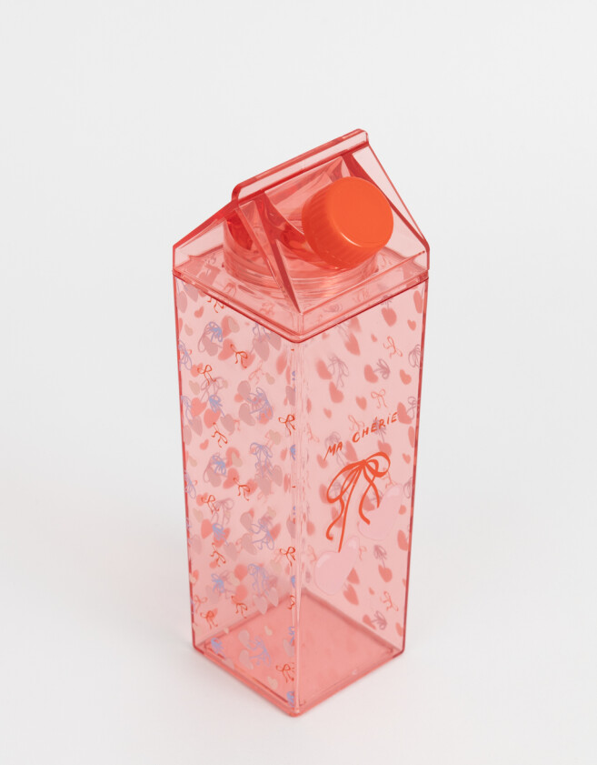 Accesorios Cocina Foodie Botella De Plastico En Forma De Cajita De Jugo - Combinacion Multicolor