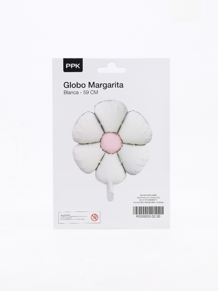 GLOBO MARGARITA - BLANCO 