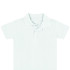 T-shirt de niño cuello polo BLANCO