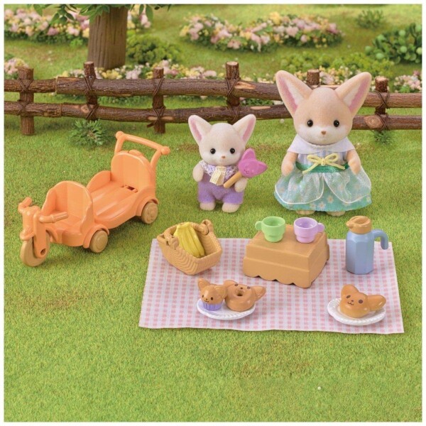 Sylvanian Families Set Hermana Y Bebe Zorro Picnic Juguete Sylvanian Families Set Hermana Y Bebe Zorro Picnic Juguete