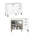 COCINA MODULADA 2.70 MT BLANCA - CLASSY COCINA MODULADA 2.70 MT BLANCA - CLASSY
