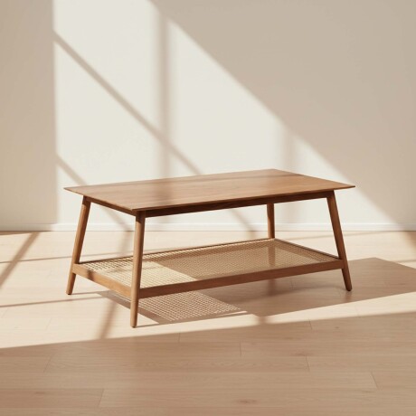 MESA CENTRAL MADERA NATURAL-BEIGE LIGHTHOUSE NATURAL