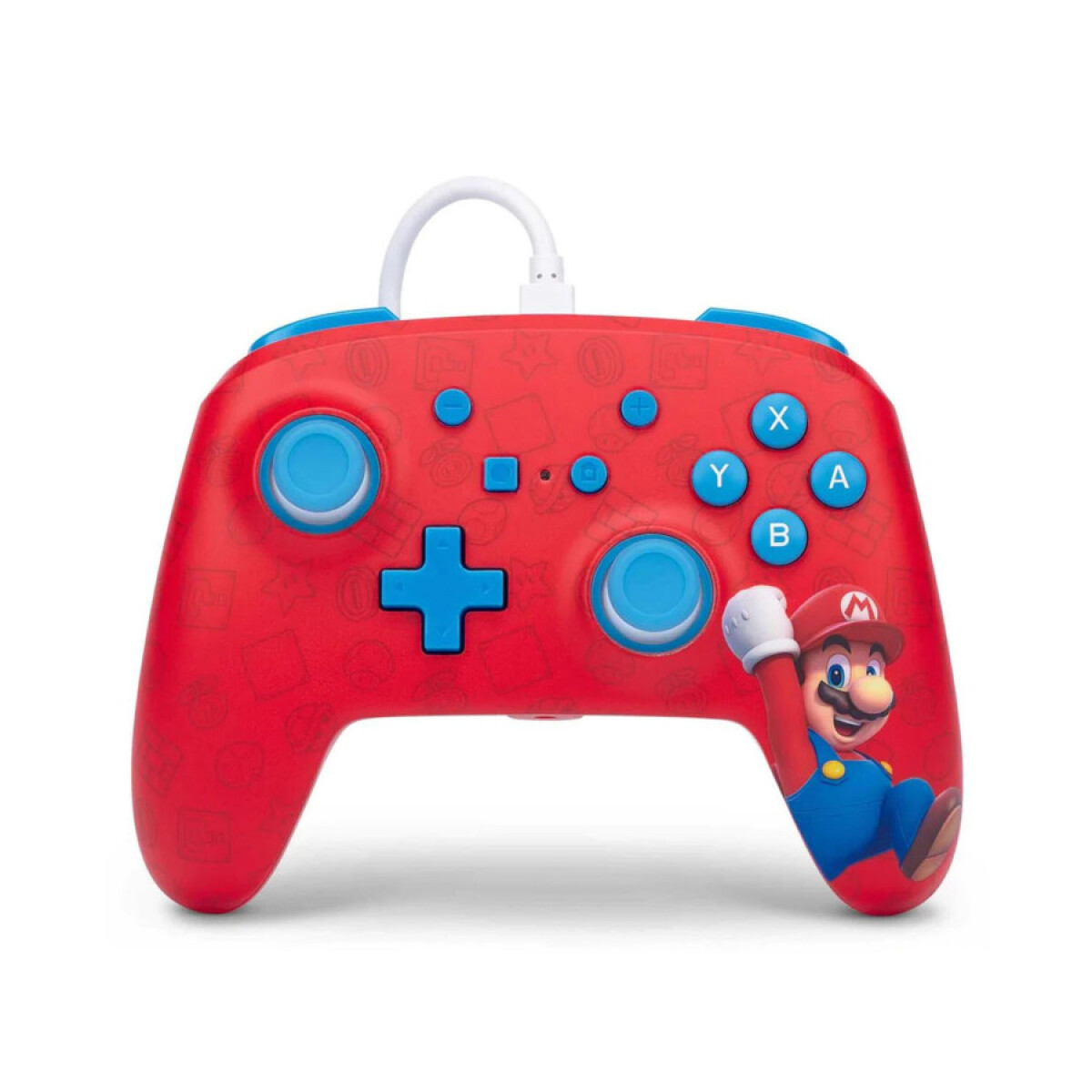 Control Power A para Nintendo Switch Cableado - Super Mario V2 