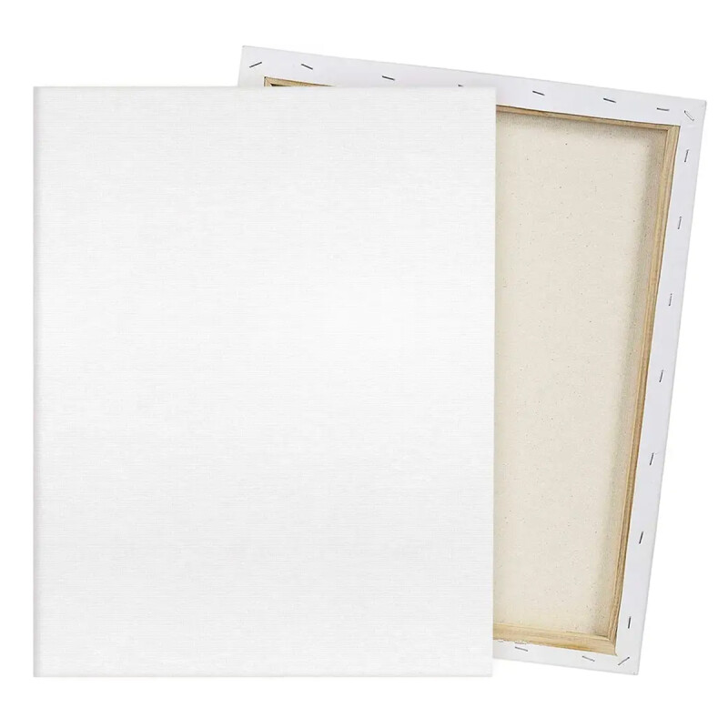 Set x5 Lienzos de 30x40 BLANCO