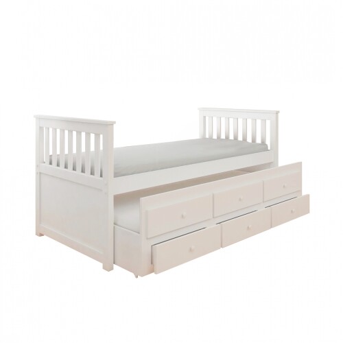 Cama Marinera 1 plaza Pino - Tota 005 Blanco