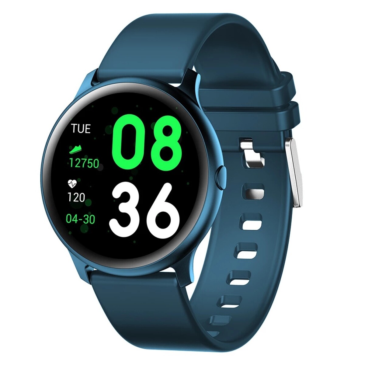 Reloj Inteligente Fitness Smartwatch Pulsaciones KW19PRO - Azul Petróleo 