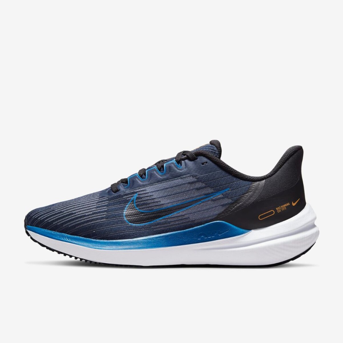 Champion Nike Running Hombre Air Winflo 9 Obsidian - S/C 
