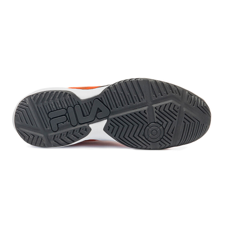 Championes de Tenis Hombre Fila Winner Clay Naranja-Negro