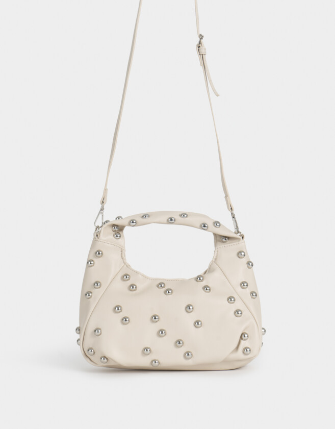 Bandoleras Bandolera Tachas Crudo - Blanco Crudo